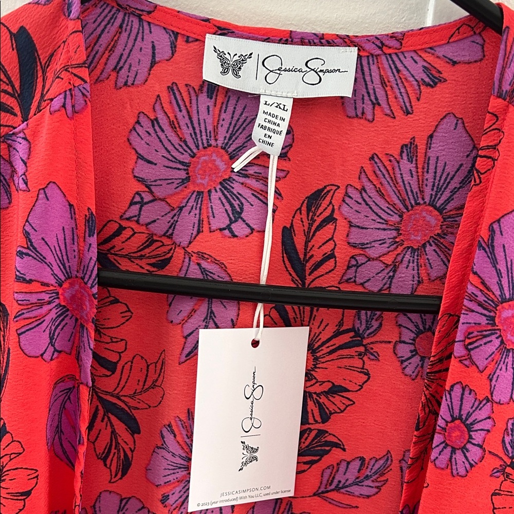 Floral Kimono Robe - L/XL - Picture 2 of 6
